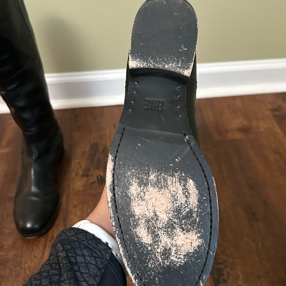 Women's Frye Melissa Button 2 Knee High Leather Boot - Picture 12 of 15